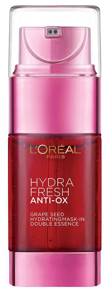 LOREAL PARIS HYDRA FRESH ANTIOX GRAPE SEED HYDRATING MASKIN DOUBLE ESSENCE
